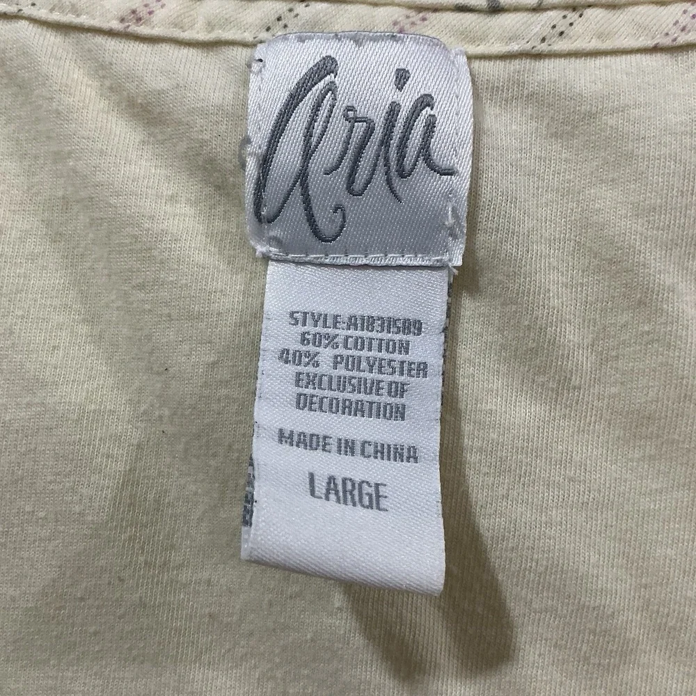 Aria Nightgown Butter Yellow Size Large Spring Summer Floral Cottagecore